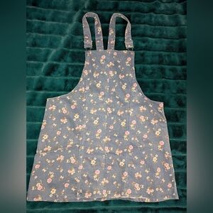 No Boundaries Floral Denim Overall Dress | Adjustable Straps | Size 3X Juniors